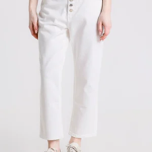 PANTALONE MUM FIT IN BULL DENIM